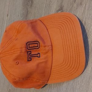 Canvas hat by brimz TO l orange adjustable l cotton l brims